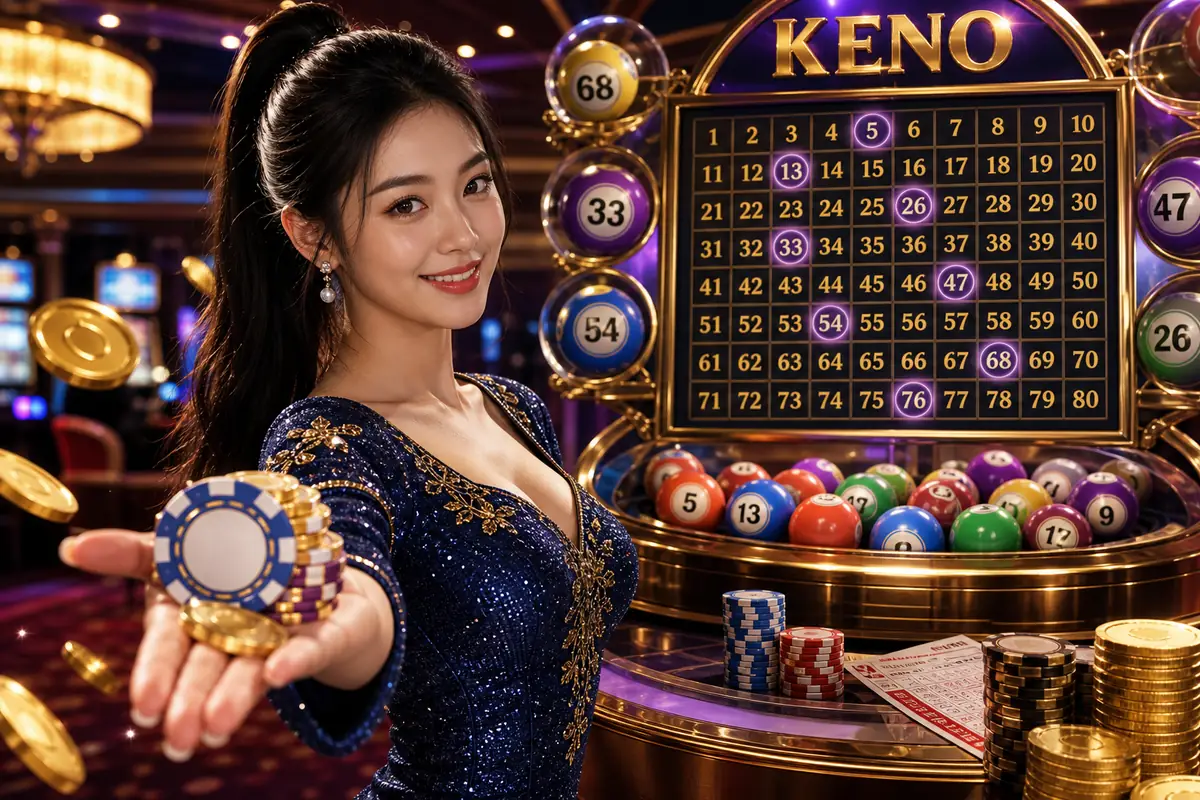 bm9 Baccarat Table တွင် ကစားနေသောမြင်ကွင်း